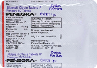 Penegra 50 Mg Tablet 2
